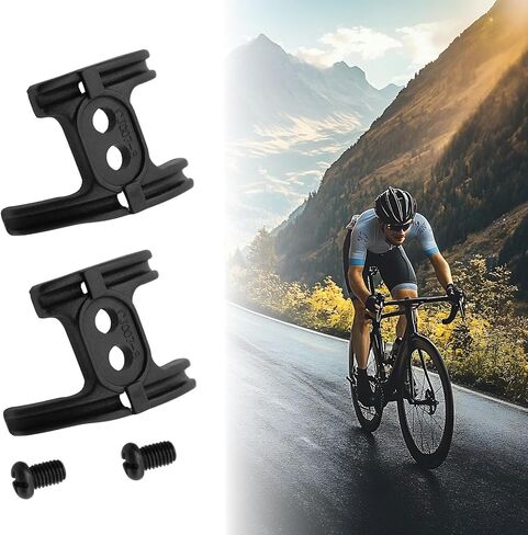 2PCS Bike Bottom Bracket Cable Guide Set, Anti-Friction Bicycle Cable Holder with Mounting Screws, Compatible with Most Mountain & Road Bikes (Black) in Kuwait
