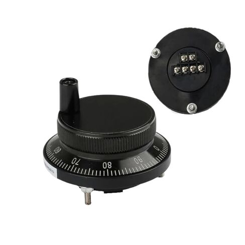 Hand Pulse Generator 100ppr Electronic Manual Pulse Hand Wheel Handwheel Encoder in Saudi Arabia