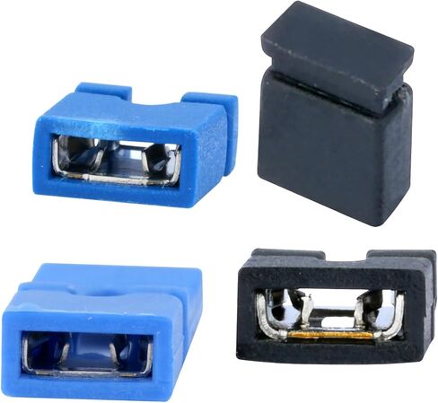 300Pcs 2.54mm 2.0mm 1.27mm Jumper Caps Kit | Compatible with Arduino Raspberry Pi PCB in Kuwait