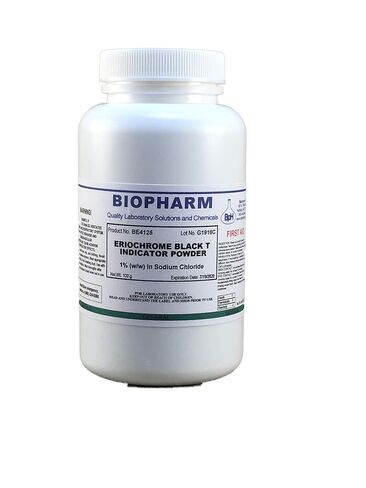 مسحوق مؤشر Eriochrome Black T، 1% وزن/وزن في كلوريد الصوديوم 100 جرام in Kuwait