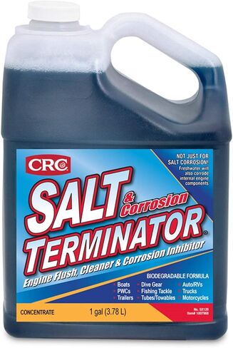 منظف ​​ومانع للتآكل من CRC Salt Terminator، 1 جالون، يذيب الملح ويترك طبقة واقية in Kuwait