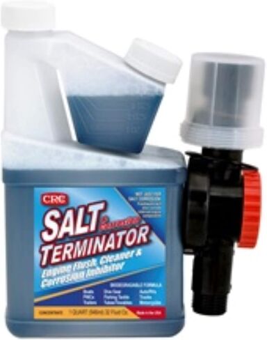 منظف ​​ومانع للتآكل من CRC Salt Terminator، 1 جالون، يذيب الملح ويترك طبقة واقية in Saudi Arabia