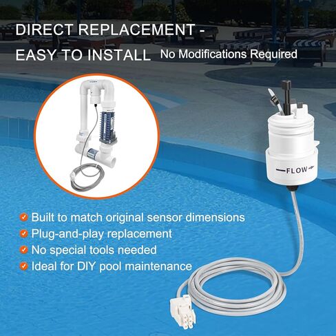 APA0003 استبدال المستشعر الثلاثي للطيار الآلي المتوافق مع نظام Pool Pilot الرقمي، لمسة ناعمة وأنظمة التحكم الكاملة لمستوى الملح ومستشعر درجة حرارة الماء in Kuwait