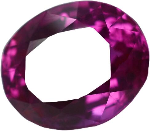 Natural PINK Ceylon Sapphire OVAL Cut 10.5 Ct CERTIFIED Ring Size Loose Gemstone in Kuwait