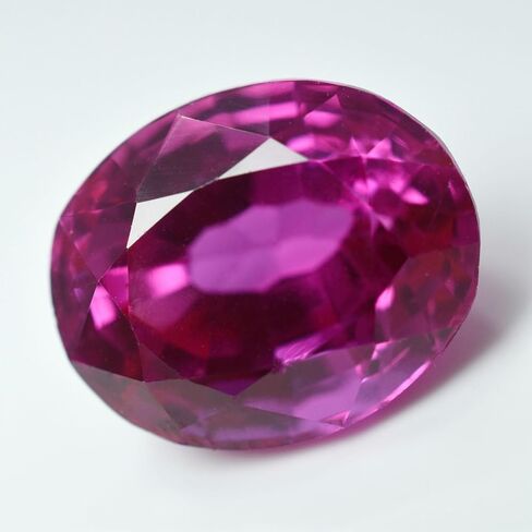 Natural PINK Ceylon Sapphire OVAL Cut 10.5 Ct CERTIFIED Ring Size Loose Gemstone in Kuwait