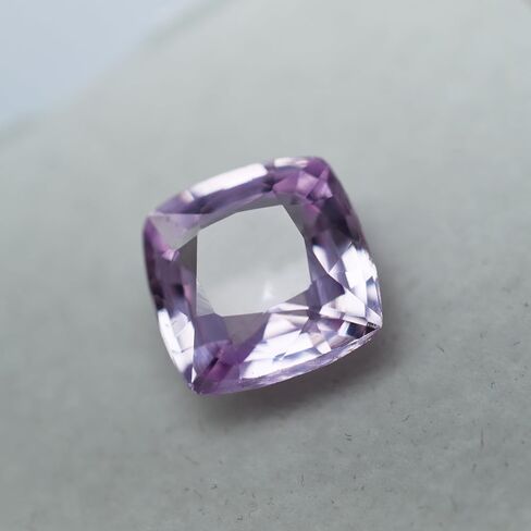 Square Cushion 5.15 Ct NATURAL Padparadscha SAPPHIRE Loose Gemstone CERTIFIED in Kuwait