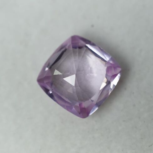 Square Cushion 5.15 Ct NATURAL Padparadscha SAPPHIRE Loose Gemstone CERTIFIED in Kuwait