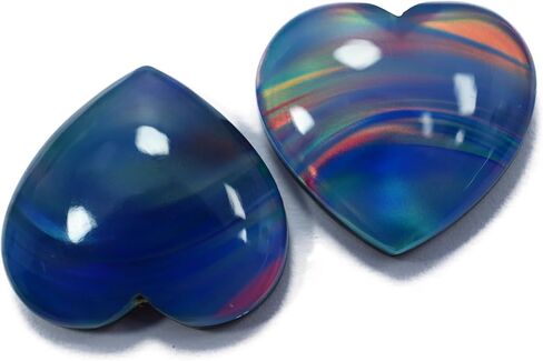 Doublet Opal Heart Cut 20.10 قيراط من العقيق الطبيعي بحجم خاتم أحجار كريمة فضفاضة معتمد in Kuwait