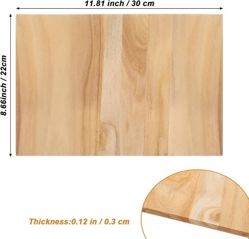 15 Pcs Taekwondo Karate Breaking Boards, Breakable Karate Thin Wooden Boards for Breaking Martial Arts Training Practice Kick Taekwondo Boxing Equipment Practice Performing for Kids Teenager Adult 3MM in Kuwait