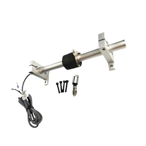 1PCS Magnetic Resistance Displacement Sensor Linear Position Travel Sensor Electronic Ruler(250mm,A Hardware Bracket) in Kuwait