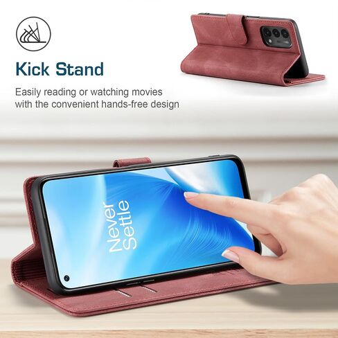 حافظة محفظة japezop OnePlus Nord N10 5G مع [RFID Blocking] حامل بطاقات بمسند مغناطيسي، حافظة جلدية قابلة للطي لهاتف OnePlus Nord N10 5G 6.49 بوصة (أسود) in Kuwait