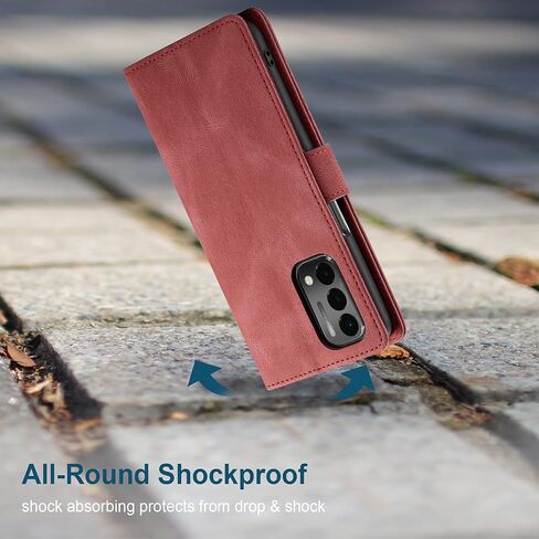 حافظة محفظة japezop OnePlus Nord N10 5G مع [RFID Blocking] حامل بطاقات بمسند مغناطيسي، حافظة جلدية قابلة للطي لهاتف OnePlus Nord N10 5G 6.49 بوصة (أسود) in Kuwait