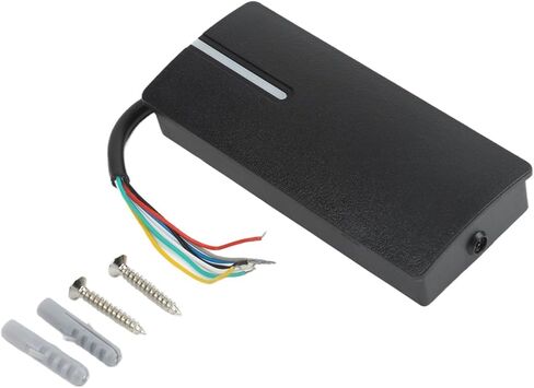 IP68 Waterproof For Rfid Reader 125Khz 13.56Mhz 26 Output WG26/34 For Access Control System For Proximity Card Reader Black ABS Case(ID) in Kuwait