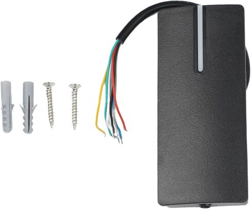 IP68 Waterproof For Rfid Reader 125Khz 13.56Mhz 26 Output WG26/34 For Access Control System For Proximity Card Reader Black ABS Case(ID) in Kuwait