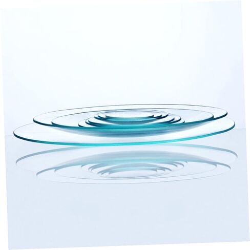 8pcs Glass Beaker Cover Watch Glass for Laboratory Use High Transparency Covers with Smooth Edges for Sample Protection and Contamination Prevention in Kuwait