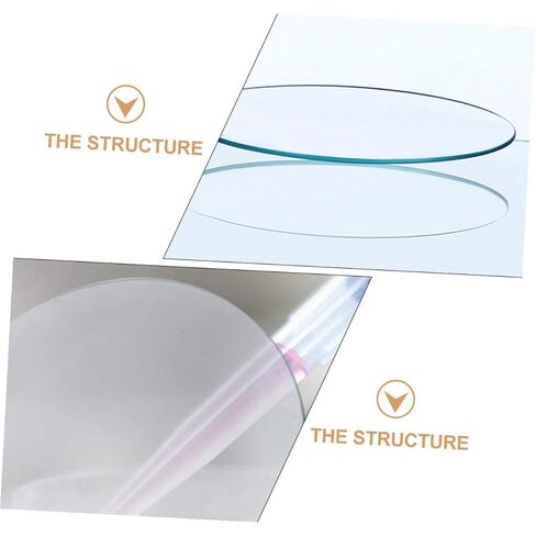 8pcs Glass Beaker Cover Watch Glass for Laboratory Use High Transparency Covers with Smooth Edges for Sample Protection and Contamination Prevention in Kuwait