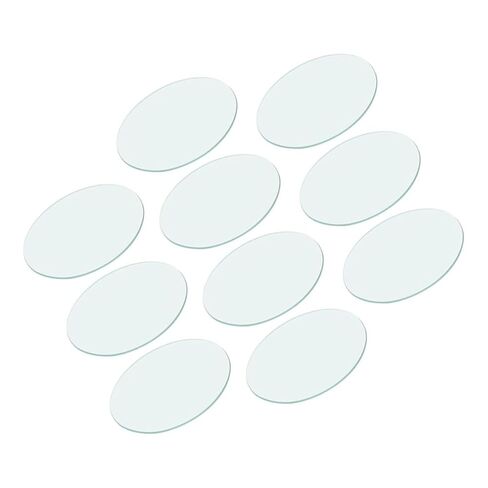10pcs Transparent Glass Watch Glasses Laboratory Beakers Covers Borosilicate Flat Lids for Chemistry Experiments Science Classroom Testing in Saudi Arabia