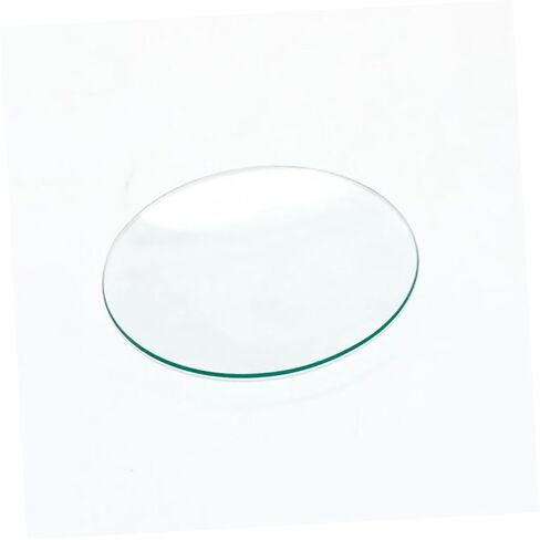 10pcs Transparent Laboratory Watch Glass Beaker Covers Round Flat Glassware for Spill Prevention Observation Experiment Use in Saudi Arabia