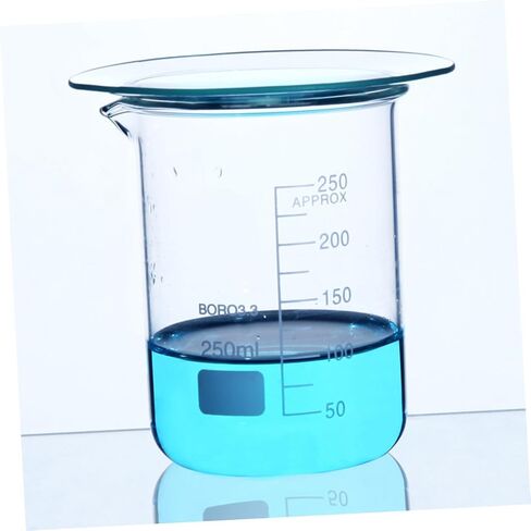 10pcs Laboratory Beaker Covers High-Grade Glass Watch Glasses Transparent Chemistry Lid for Sample Storage and Liquid Mixing in Science Labs in Saudi Arabia