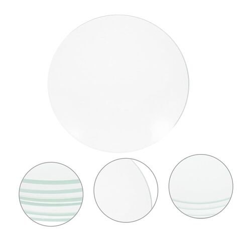 10pcs Transparent Laboratory Watch Glass for Chemical Experiments Multi-Functional Evaporating Dish and Beaker Cover Glass Surface Dishes for School Science and Testing in Saudi Arabia