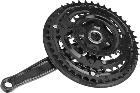 طقم كرنك للدراجة، طقم كرنك من الفولاذ عالي الكربون Mtbs 24-34-42t مع غطاء سلاسل، طقم كرنك للدراجة الجبلية in Kuwait