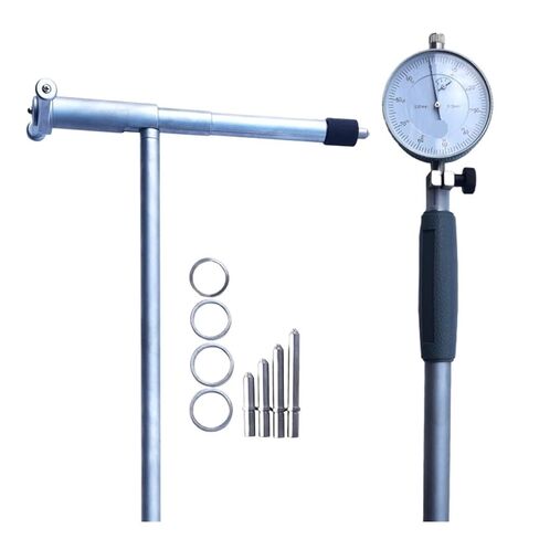 1pcs Metric Dial Bore Gauges 10-18-35-50-160mm 0.01 Length Rod Internal Diameter Percent Watch(50-160 Arm 300mm) in Kuwait
