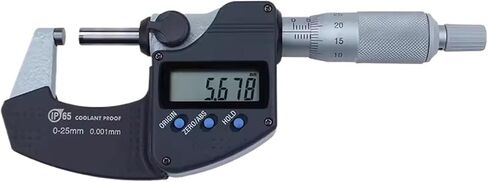 Digital Outside Micrometers 293-240-30 293-241-30 293-242-30 293-243-30,0-25/25/50/50-75/75-100mm(293-241-30) in Kuwait
