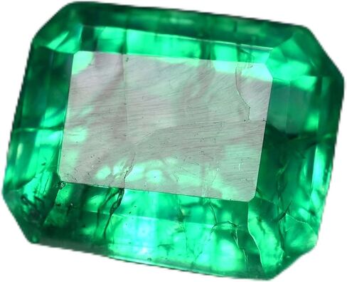 الزمرد الطبيعي الأكثر طلبًا من Muzo EMERALD Green 8.00 قيراط من الأحجار الكريمة المعتمدة من الزمرد in Kuwait