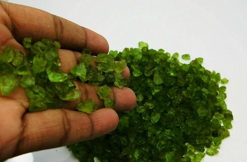 Uncut Raw Rough 55.52 Ct Natural Peridot CERTIFIED Green Loose Gemstone Lot in Kuwait
