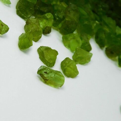 Uncut Raw Rough 55.52 Ct Natural Peridot CERTIFIED Green Loose Gemstone Lot in Kuwait