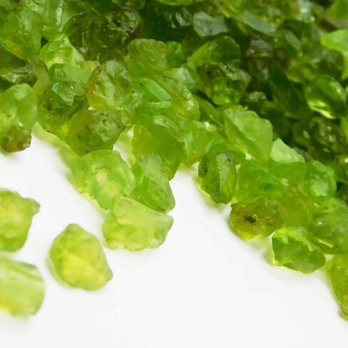 Uncut Raw Rough 55.52 Ct Natural Peridot CERTIFIED Green Loose Gemstone Lot in Kuwait