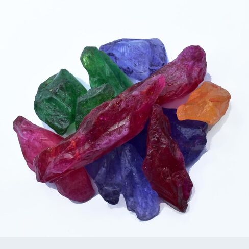 500.66 Ct Natural Mix Color Sapphire CERTIFIED Uncut Rough Lot Gemstone for Gift in Kuwait
