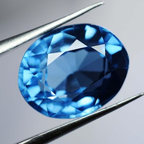 8.69 Ct SAPPHIRE Blue OVAL Shape CERTIFIED Pendant Rings Gemstone Loose in Kuwait