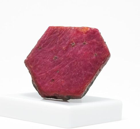 Uncut Raw Rough 225.70 Ct Thailand Natural Red Ruby Loose Gemstone CERTIFIED in Kuwait