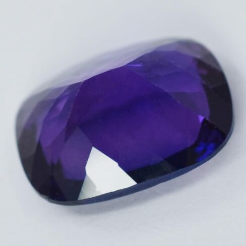 12.55 Ct Natural Tanzanite Purple CERTIFIED Rare Loose Gemstone Cushion Cut in Kuwait
