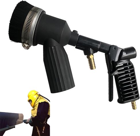 Portable Sandblaster, Tool Part for 28 Gallon Recyclefor Paint Cleaning And Collecting (No set of accessories) in Kuwait