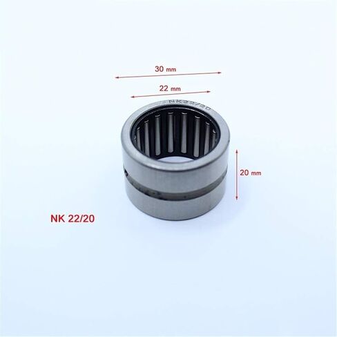 Needle Roller Bearings NK22/20 Needle Roller Bearing 22x30x20mm Solid Collar Needle Roller Bearings Without Inner Ring NK22/20 NK223020 Bearing Bearings in Kuwait