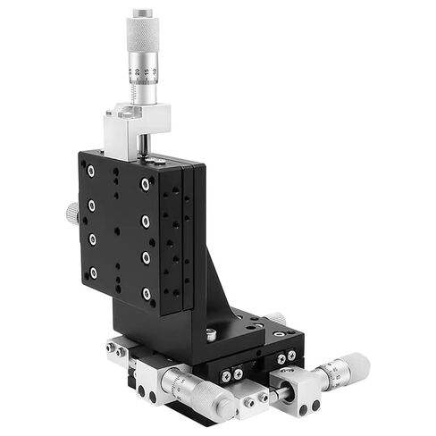 XYZ Axis Displacement Stage LDV40/50/60/80/90 Manual Linear Slide Vertical Fine Adjustment Platform 1Pcs(LDV40-LM-C2) in Kuwait