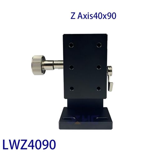 Z Axis LWZ4090 40 * 90mm Sliding Table Manual Platform Rack and Pinion Drive Fine-Tuning Slide 1Pcs in Kuwait