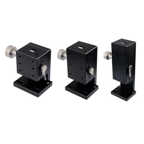 Z Axis LWZ4090 40 * 90mm Sliding Table Manual Platform Rack and Pinion Drive Fine-Tuning Slide 1Pcs in Kuwait