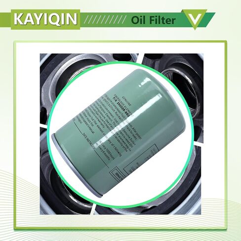 250026-982 KAYIQIN Oil Filter Compatible with BDS/TREK/ES/VS Machine Type Air Compressor, Replacement Part 250028-032 02250050-602 in Saudi Arabia