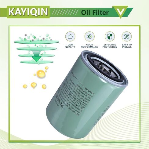 250026-982 KAYIQIN Oil Filter Compatible with BDS/TREK/ES/VS Machine Type Air Compressor, Replacement Part 250028-032 02250050-602 in Saudi Arabia