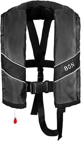 Automatic Inflatable Life Jacket, Preserver PFD for Kids,Life Vest for Kid,Supports Weight up to 160 pounds(YSH725) in Kuwait