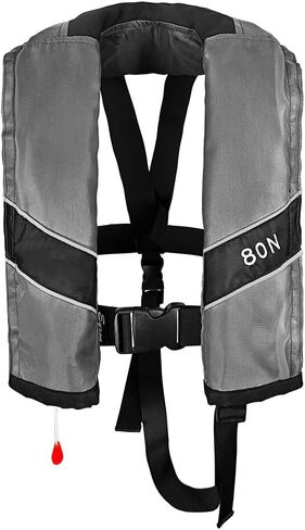 Automatic Inflatable Life Jacket, Preserver PFD for Kids,Life Vest for Kid,Supports Weight up to 160 pounds(YSH725) in Kuwait