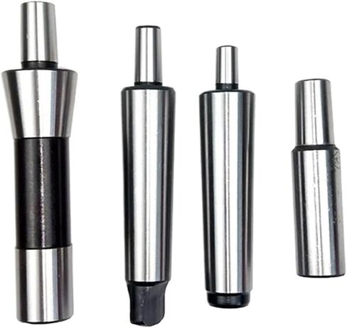 1pcs taper shank MT1 MT2 MT3 MT4 MT5 B10 B16 B18 B22 C10 C12 C16 C20 R8 straight shank drill chuck rod Thread with flat tail(C10-B12) in Kuwait