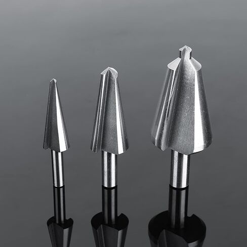 16‑30mm /5‑20 Mm/3‑14mm HSS Taper Umbrella Drill Bit Step Drill Set Cone Chamfer Cutter in Kuwait