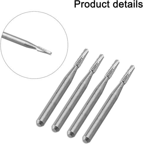 4PCS 1mm Tapered Carbide Drill Bits for Automobile Windshield Repair Alloy Shank Glass Drilling Tool Set in Kuwait