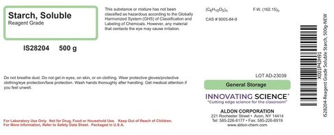 ALDON Innovating Science Reagent Grade Soluble Starch. 500g - The Curated Chemical Collection in Kuwait