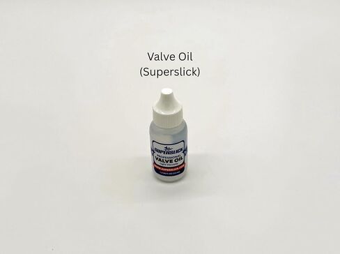 Deluxe Lacquer Trumpet Care Set – Complete Beginner Brass Care Set with Valve Oil, Slide Oil, Brushes, Cleaning Snake, Polishing Cloth & Mouthpiece Pouch in Kuwait
