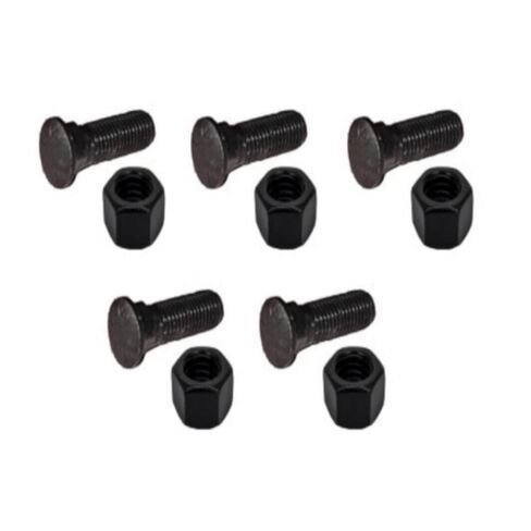 (5) Plow Bolt & Nut for Bblades Cutting Edges 5/8-11x2 1/4 Grade 8 PM06705 in Kuwait